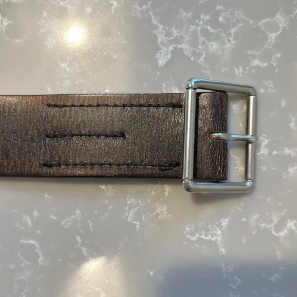 Wallace & Barnes Leather Belt - 32